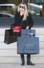 ASHLEY BENSON Shopping at Barneys New York in Beverly Hills 12/24/2017