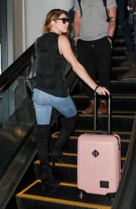ASHLEY GREENE at Los Angeles International Airport 12/15/2017