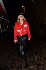 ASHLEY ROBERTS Arrives at Blue-Ggreen Secret Gig in London 12/11/2017