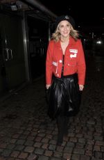 ASHLEY ROBERTS Arrives at Blue-Ggreen Secret Gig in London 12/11/2017