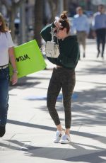 ASHLEY TISDALE Out Shopping in Beverly Hills 12/12/2017