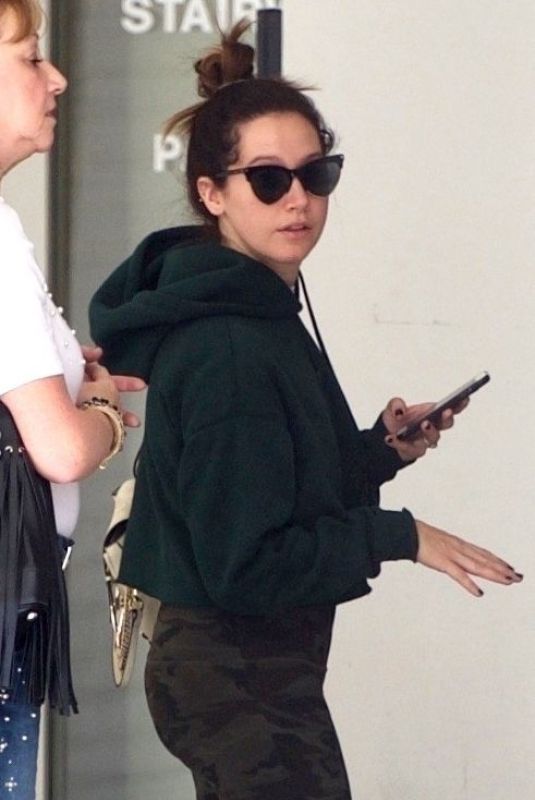 ASHLEY TISDALE Out Shopping in Beverly Hills 12/12/2017