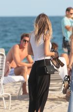 AUDRINA PATRIDGE Out at the Beach in Miami 12/08/2017