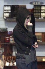 AVRIL LAVIGNE Out Shopping in Los Angeles 12/10/2017
