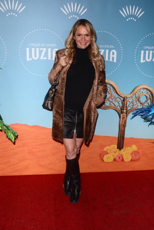 BARBARA ALYN WOODS at Cirque Du Soleil Presents Luzia at Dodger Stadium in Los Angeles 12/12/2017