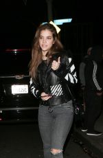 BARBARA PALVIN Arrives at Delilah in West Hollywood 12/16/2017