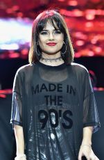 BECKY G at AHF World Aids Day Concert in Miami 12/01/2017