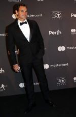 BELINDA BENCIC and Roger Federer at Hopman Cup New Years Eve Players Ball in Perth 12/31/2017