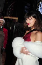 BELLA HADID Arrives at Tag Heuer Store Opening at Oxford Street in London 12/08/2017