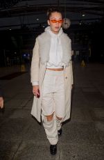 BELLA HADID at Heathrow Airport in London 12/07/2017