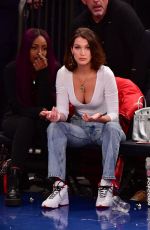 BELLA HADID at Knicks Game in Los Angeles 12/12/2017