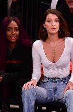 BELLA HADID at Knicks Game in Los Angeles 12/12/2017