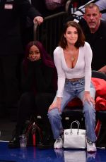 BELLA HADID at Knicks Game in Los Angeles 12/12/2017