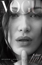 BELLA HADID for Vogue Magazine, Korea January 2018