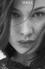 BELLA HADID in Vogue Magazine, Korea January 2018
