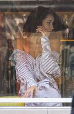 BELLA HADID on the Set of a Photoshoot in Brooklyn 12/11/2017