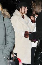 BELLA HADID Out and About in Aspen 12/29/2017
