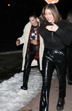 BELLA HADID Out and About in Aspen 12/29/2017