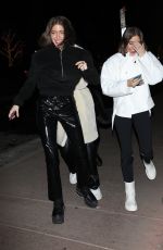 BELLA HADID Out and About in Aspen 12/29/2017