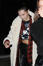 BELLA HADID Out and About in Aspen 12/29/2017