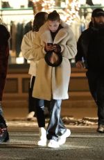 BELLA HADID Out and About in Aspen 12/29/2017