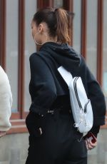 BELLA HADID Out and About in New York 12/17/2017