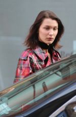 BELLA HADID Out for Lunch in New York 11/30/2017