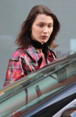 BELLA HADID Out for Lunch in New York 11/30/2017