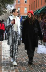 BELLA HADID Out in Aspen 12/30/2017