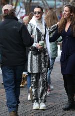 BELLA HADID Out in Aspen 12/30/2017