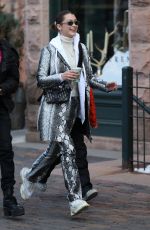 BELLA HADID Out in Aspen 12/30/2017