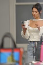 BELLA HADID Out Shopping in London 12/08/2017