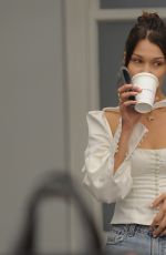 BELLA HADID Out Shopping in London 12/08/2017