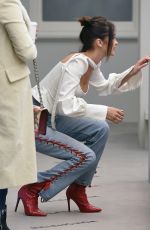 BELLA HADID Out Shopping in London 12/08/2017