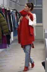 BELLA HADID Out Shopping in London 12/08/2017