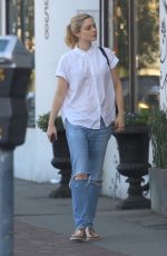 BELLA HEATHCOTE Out Shopping in Hollywood 12/11/2017