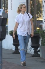 BELLA HEATHCOTE Out Shopping in Hollywood 12/11/2017