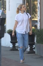 BELLA HEATHCOTE Out Shopping in Hollywood 12/11/2017