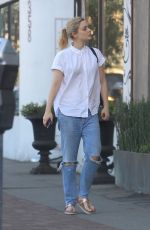 BELLA HEATHCOTE Out Shopping in Hollywood 12/11/2017