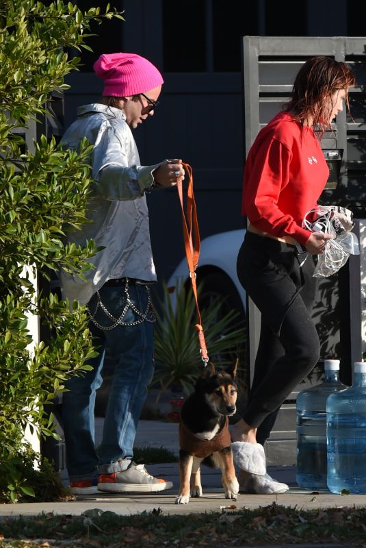 BELLA THORNE and Mod Sun Out in Los Angeles 12/08/2017