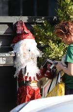 BELLA THORNE Arrives at Her Home in Los Angeles 12/22/2017