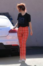 BELLA THORNE Out in Beverly Hills 12/19/2017