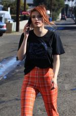 BELLA THORNE Out in Beverly Hills 12/19/2017