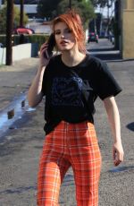 BELLA THORNE Out in Beverly Hills 12/19/2017