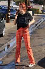 BELLA THORNE Out in Beverly Hills 12/19/2017