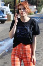 BELLA THORNE Out in Beverly Hills 12/19/2017