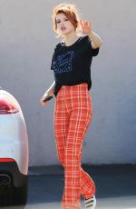 BELLA THORNE Out in Beverly Hills 12/19/2017