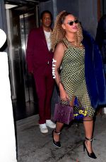 BEYONCE KNOWLES Out and About in New York 12/04/2017
