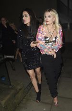 BHAVNA LIMBACHIA and LUCY FALLON at Coronation Street Christmas Party in Manchester 12/08/2017