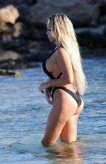 BIANCA GASCOIGNE in Swimsuit at a Beach in Tenerife 12/06/2017